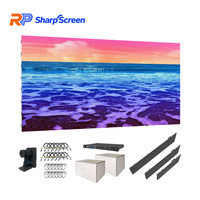 Écran LED d'intérieur modulaire mural GOB/COB 640*480mm P1.25/P1.53/P1.86/P2/P2.5/P3/P4 Pleine Couleur 1080P 1000cd