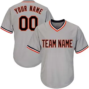 Custom Blank Baseball Wear With Different Color Best Design Baseball Jersey