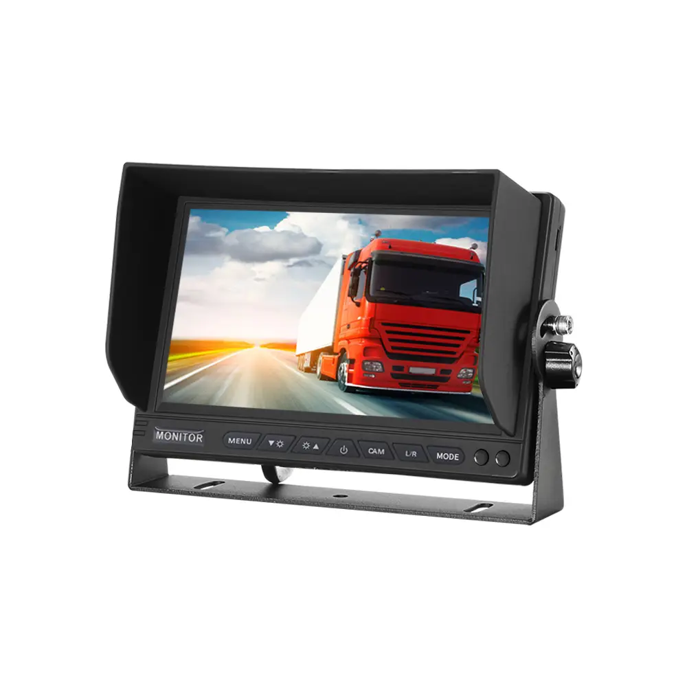 EPARK-Pantalla de 7 pulgadas para autobús, autobús de visión trasera de 12V, resistente, 24V, carretilla elevadora RV, vehículo de camión, AHD TFT 1080P, Monitor LCD HD de 7 pulgadas