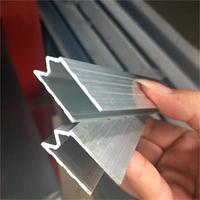 Matériel Vol Aviation Cas Boîtier En Aluminium Bordure Cas En Aluminium Matériel 6.7 Rainure Concave Bande Ventes Directes D'usine