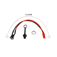 Couvercle de charge étanche avec port de charge et câble de charge pour trottinette électrique