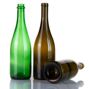 Fabricante <span class=keywords><strong>de</strong></span> alta calidad verde oliva botella <span class=keywords><strong>de</strong></span> <span class=keywords><strong>vino</strong></span> <span class=keywords><strong>de</strong></span> vidrio ámbar redondo vacío 750ml con corcho - Product Image 5