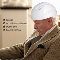 Suyzeko Cerveau Sang Oxygène ATP Amélioration Machine de Stimulation 810nm Réglage de la Fréquence Casque de Thérapie par la Lumière Infrarouge