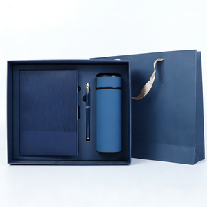 Idée promotionnelle de luxe pour hommes : Coffret <span class=keywords><strong>cadeau</strong></span>, stylo, carnet avec stylo, thermos, coffret <span class=keywords><strong>cadeau</strong></span> d'entreprise - Product Image 4