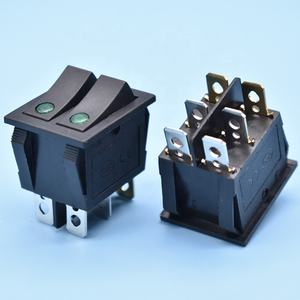 PA66带灯摇臂开关T125 250V 16A 250Vac KDC4灯双极开关认证<span class=keywords><strong>CQC</strong></span> - Product Image 3