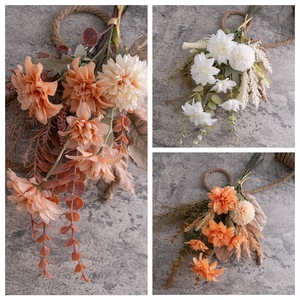 Ramo de Flores Artificiales Fuli Little Dwarf, Tejido de Plástico, Decoración para Bodas y Hogar CF01351 - Product Image 3