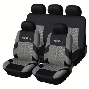 Housses de siège auto universelles toutes saisons ST personnalisées, ensemble complet 9 pièces, 5% VLT, garantie 1 an, fabriquées en polyester durable - Product Image 1