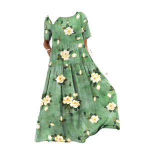 slim fit dress slacks Koror Green Knit Turtleneck Sweater Dress main image 1