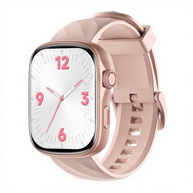 Smart Watch 3ATM Waterproof AMOLED Square Screen 7-14 Days Battery Magnetic Charging for for IOS Mobile Phone Use