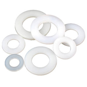 Ensemble de rondelles plates en silicone transparent Pa66 M3 <span class=keywords><strong>6mm</strong></span>, rondelles de blocage personnalisées, rondelles fines en plastique nylon - Product Image 6