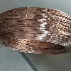 ลวดทองแดงไฟฟ้า H3220 C10200 JIS มีความบริสุทธิ์สูงลวดทองแดงยืดหยุ่นสำหรับสายโทรคมนาคม - Product Image 6