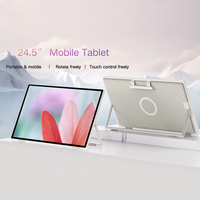 Tablette tactile intelligente portable de 25 pouces avec Android 14, écran interactif 1080P et caméra intégrée pour la maison et l'extérieur