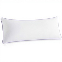 Ensemble d'inserts de coussin lombaire en microfibre vierge 200TC certifiée Oeko-TEX, hypoallergénique, 14x36 pouces, lavable en machine, doux, rectangulaire
