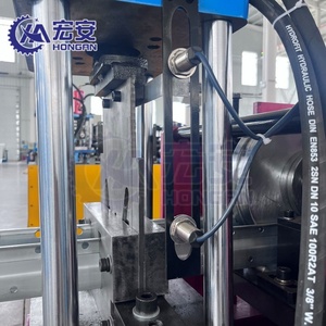 เครื่องขึ้นรูปและจัดเก็บชั้นวางของแบบตั้งตรง HAUAN พร้อมมอเตอร์เกียร์ PLC และลูกปืน 380V ใช้งานง่าย - Product Image 3