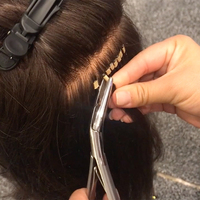 Extensiones de Cabello Humano Remy Brasileño Virgen, Extensiones de Cabello Indio Crudo con Punta I, Extensiones de Cabello Liso con Punta I Microlink al por Mayor