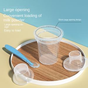 Boîte de <span class=keywords><strong>lait</strong></span> en poudre pour bébé, 1 paquet de 80ml, boîte de sous-emballage manuelle portable pour nouveau-né, dosettes de <span class=keywords><strong>lait</strong></span> en poudre en plastique - Product Image 3