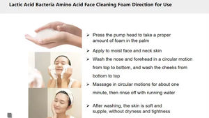 La <span class=keywords><strong>mejor</strong></span> venta de limpieza profunda <span class=keywords><strong>para</strong></span> todas las pieles, hidratante <span class=keywords><strong>para</strong></span> la <span class=keywords><strong>piel</strong></span>, antiacné, brillo, ácido reafirmante, <span class=keywords><strong>limpiador</strong></span> <span class=keywords><strong>facial</strong></span> amino - Product Image 5