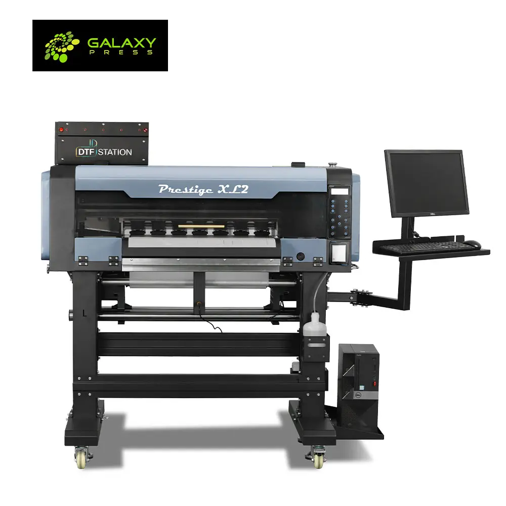 Dtf Station Groot Formaat Prestige Xl2 Dtf Roll Printer60 Cm Automatische 24 "Dual Printkop I3200 Drukmachine Dtf Printer 60Cm