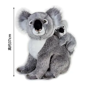 Nieuwe Aankomst Op Maat Gemaakt Schattige Zachte Koala Moeder En Zoon Pluche Knuffeldieren Speelgoed