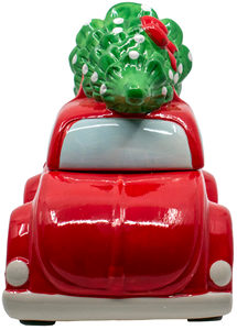 Tazas de Cerámica Decorativas de Navidad con Diseño de Coche de Dibujos Animados en 3D Personalizadas para Golosinas y Bebidas - Product Image 3