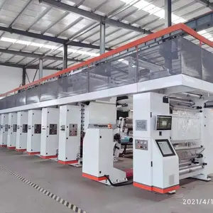 2 4 5 6 7 8 9 Color Mini Small Plastic Film Paper Doctor Blades Press Machine Rotogravure Printing Training