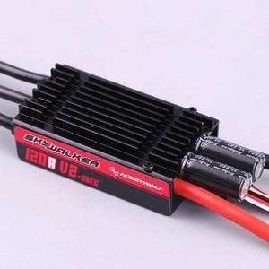 Hobbywing Skywalker 120A V2 UBEC ESC sans balais pour avion RC à aile fixe 3-8S - Product Image 1