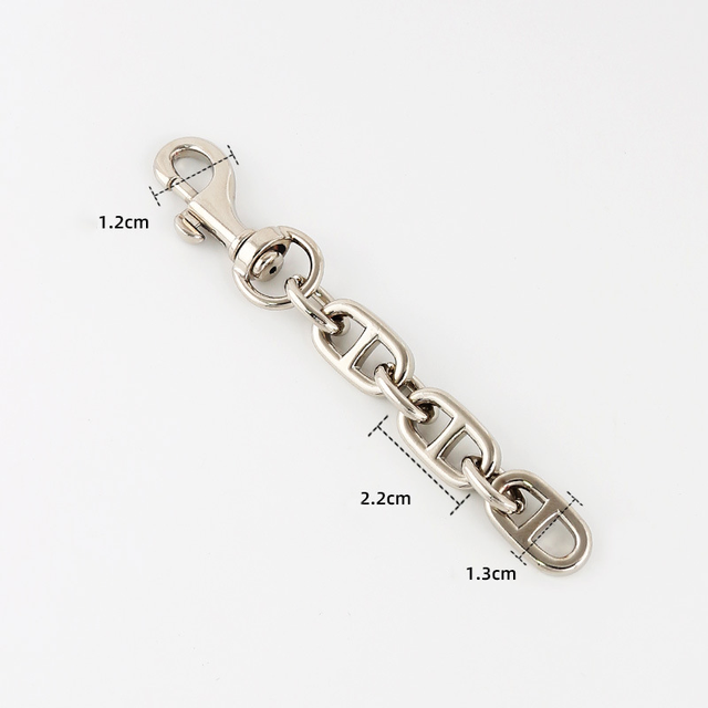 High Quality Portable Silver Color Bag Accessories with Chains for Handbags