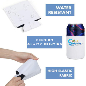 Bao giữ lạnh lon bia bằng xốp neopren thời trang, in họa tiết hoạt hình tùy chỉnh, có logo cá nhân hóa, bán sỉ - Product Image 4