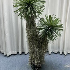 Arbre artificiel Yucca Dream Castle 200 cm+, plante paysagère en caoutchouc souple, verdure du désert - Product Image 4