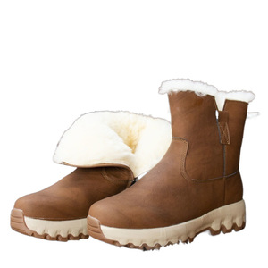 Snow <b>Boots</b> Unisex Mid-Calf Waterproof Slip Resistant Cold Proof Winter Outdoor Wear - Product Image 3