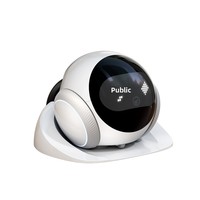 Robot de Compañía Inteligente Electrónico para Mascotas, Interacción por Voz, Material ABS, Cámara Remota, Monitoreo Móvil para Personas Mayores