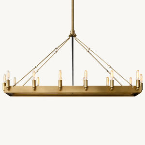 Lámpara colgante de <span class=keywords><strong>lava</strong></span> de arte acrílico de ágata creativa de concha Retro europea, lámpara de pared de cabecera de mosaico de estilo americano - Product Image 3