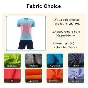 Ensemble d'uniformes de football américain 7v7 avec logo personnalisé 23/24, manches courtes pour hommes, 100% polyester respirant, séchage rapide, maillot de football - Product Image 3