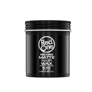 Cire coiffante mate Redone noire 100ml, tenue forte, fini mat, cire coiffante professionnelle pour hommes, aspect naturel, longue tenue, argile capillaire - Product Image 2