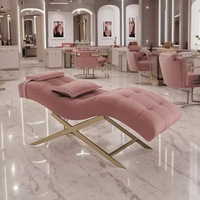 Nouvelle Table de Soin Design pour Salon de Beauté, Lit Courbé Personnalisé pour Extension de Cils ZY-3052