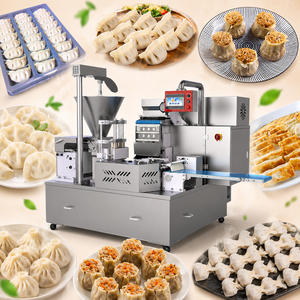 Machine à raviolis automatique de haute qualité pour Siu Mai, raviolis aux crevettes, <span class=keywords><strong>Khinkali</strong></span>, intégrée à la gamme de produits - Product Image 1