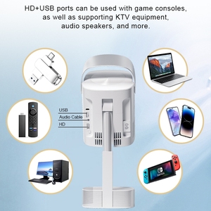 Nhà Máy Bán Buôn TS-9Pro 4K Movie Chiếu Di Động Wifi6 Điện Thoại Thông Minh Chiếu Độc Loa Phòng Chiếu - Product Image 2