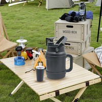 Bouilloire d'eau et de café de grande capacité en acier inoxydable de qualité 1200ml-1900ml peut garder les choses froides ou chaudes