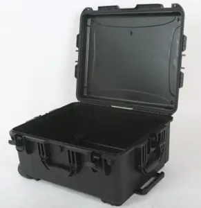 Étui de transport en plastique dur antichoc noir 3720x580x465mm pour la protection des outils de transport 276