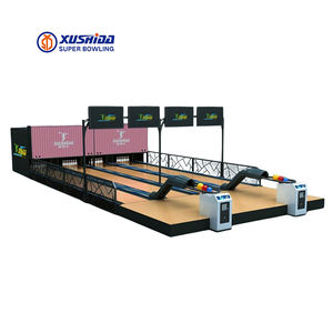 Venta caliente Mini pistas de bolos sintéticas de alta calidad para niños y adultos Fabricación directa de equipos de <span class=keywords><strong>muebles</strong></span> de entretenimiento - Product Image 3