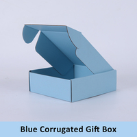 Boîte de courrier en carton ondulé avec Logo personnalisé, solide et robuste, boîtes cadeaux de luxe pour l'emballage, vente en gros