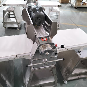 450 מ "מ שולחן העליון בצק שולחן עבודה מסחרי לחם חשמלי מכונת כביסה רולר מכונת מאפה - Product Image 5