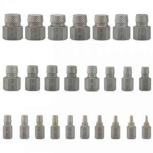 25 cái đa spline vít extractor Hex đầu loại bỏ bị hỏng đinh tán vít Ống công cụ - Product Image 6