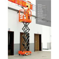 Plateforme élévatrice à ciseaux électrique, plateforme de travail en hauteur, plateforme mobile, échafaudage, plateforme de travail surélevée, acier inoxydable, 240 kg