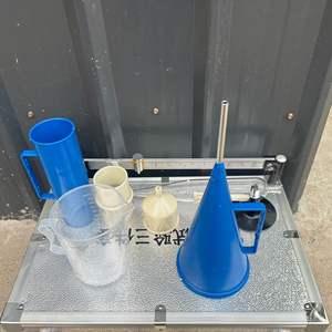 Taşınabilir bulamaç Test kutusu (3-piece) Bentonite çamur üç parçalı Test seti yerçekimi ölçer viskozimetre takviyeli alüminyum kutu - Product Image 4