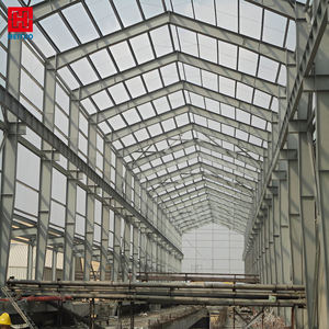 سقيفة مصنع معدنية بتصميم حديث للمباني الجاهزة ذات مساحة كبيرة من الصلب - Product Image 5