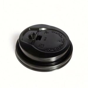 Couvercle de tasse en plastique PP de 90 mm de haute qualité avec bouchon pour thé au lait - Product Image 3