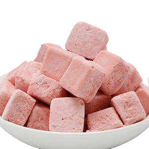 Cubos de Yogur Liofilizado, Bocaditos de Yogur Probiótico FD, Snack Saludable Crujiente de Frutas Mixtas, Bocaditos de Yogur FD Premium Mixtos a Granel - Product Image 2