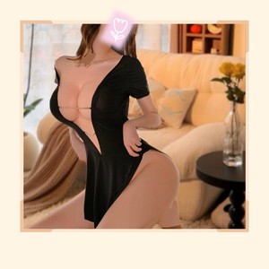 Lencería Sexy, Vestido de Satén Negro Misterioso con Escote Profundo en V, Body Transparente, Disfraz para Mujer 041 - Product Image 1
