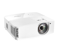 Projecteur de cinéma maison Optoma 4K400STx à courte focale, 4K UHD, 4000 lumens, mode éco, longue durée de vie de la lampe